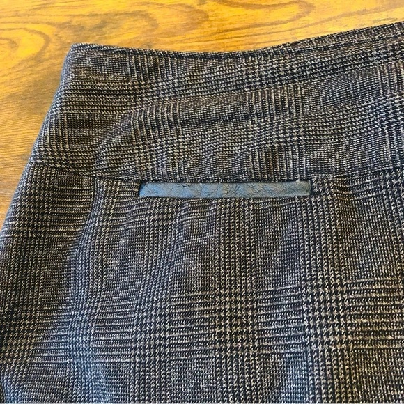 Lane Bryant Gray Glenn Plaid Print Wide Leg Pants with Flaws CS11071851 - Picture 5 of 11